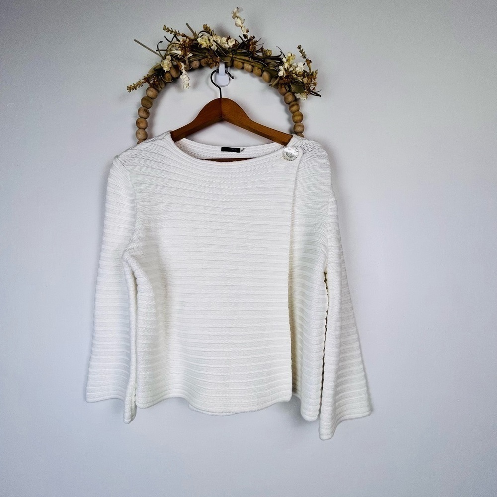 MAGASCHONI white‎ Cardigan Sweater Size M